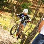 Campeonato Brasileiro de Biketrial - Piloto em ação