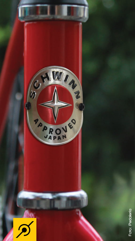 Emblema Schwinn redondo