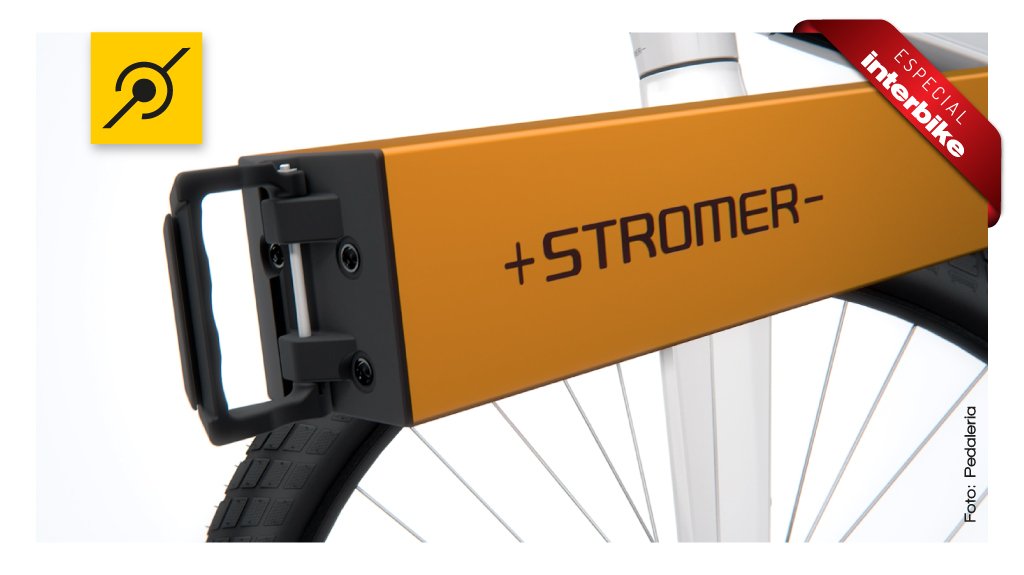 Bicicleta eletrica Stromer na Interbike 2014