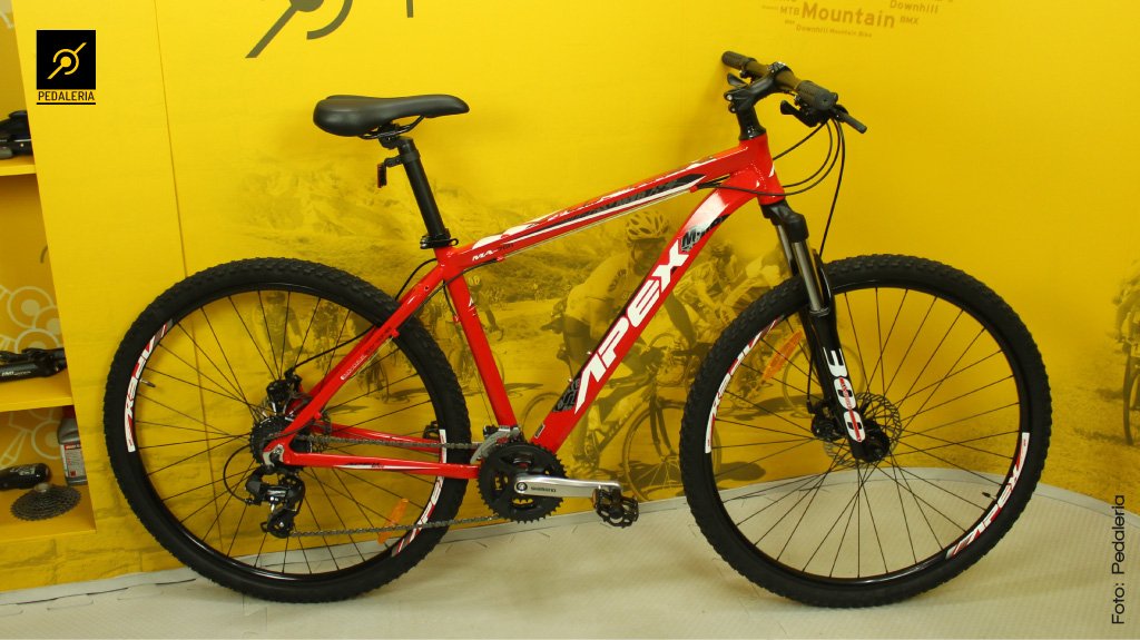 TRANSFORMEI UMA BIKE ARO 26 EM ARO 29