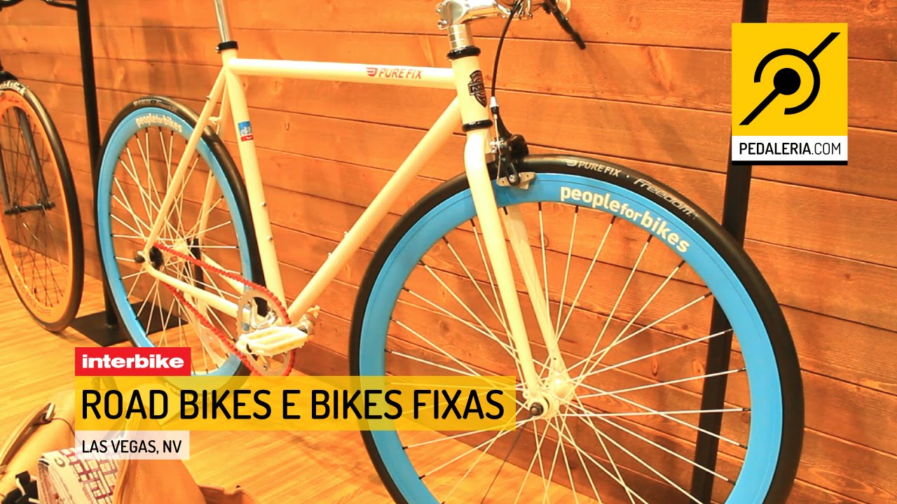 Pedaleria - Interbike 2015 - Road bike e bike fixa