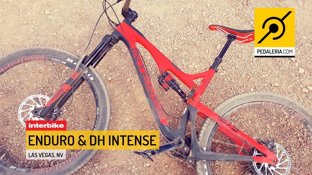 Pedaleria - Interbike 2015 - Bikes de enduro e downhill da Intense e ciclocross Masi