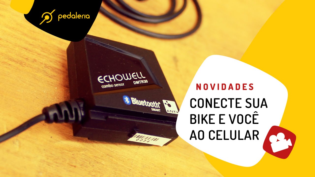 Sensores de cadência e batimentos cardíacos para Strava. Pedaleria