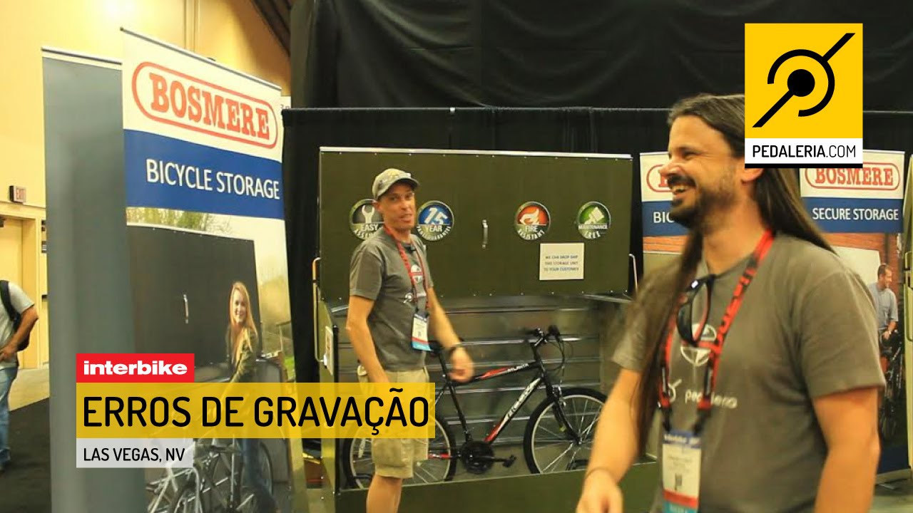 Pedaleria - Interbike 2015 - Erros de gravação e outras bobeiras