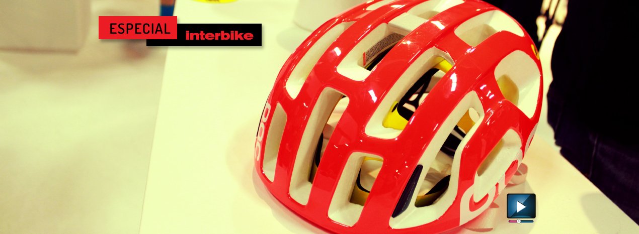 Interbike 2014 - Pedaleria - POC e seus capacetes coloridos