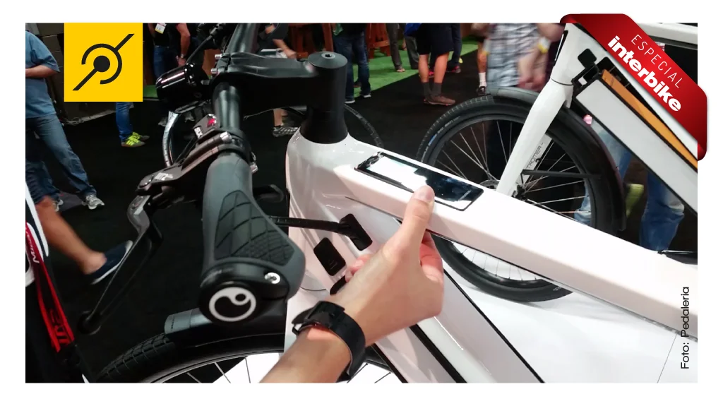 Computador de bordo da bicicleta eletrica Stromer ST2
