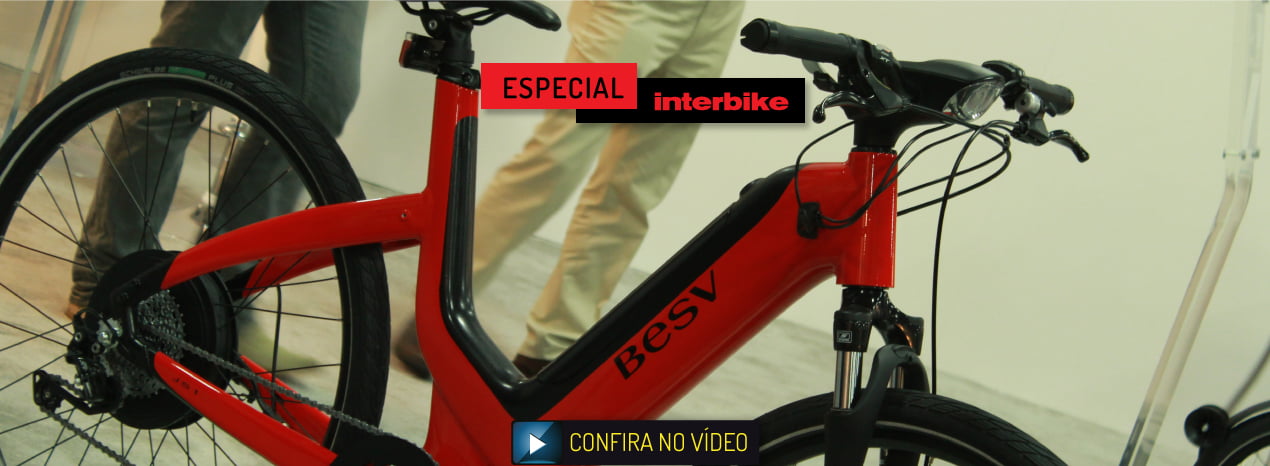 Bicicleta eletrica na Interbike